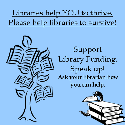 Please support library funding!